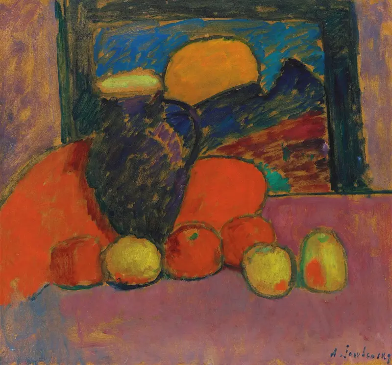Martwa natura, 1910 – nr 1, Alexej von Jawlensky