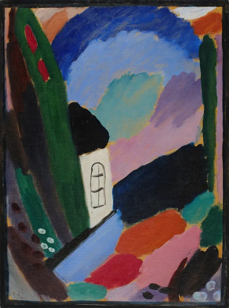 Variation; Morgendämmerung (Variation; Dawn) av Alexej von Jawlensky