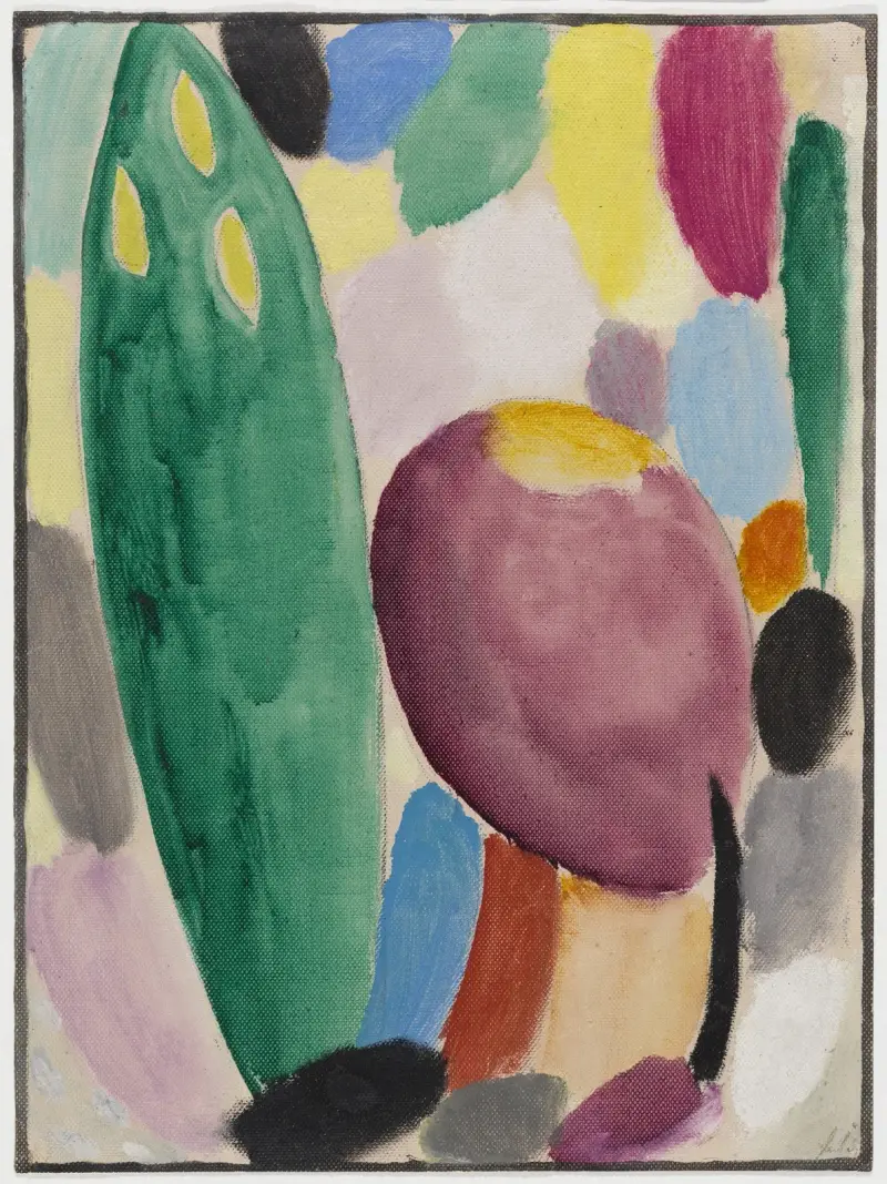 Variation (Bäume), 1919 von Alexej von Jawlensky