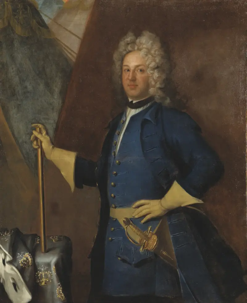 Stanislaus I Leszczynski, 1677-1766, King of Poland av David von Krafft