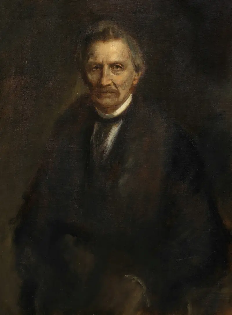Gottfried Semper (arkitekt) av Franz von Lenbach