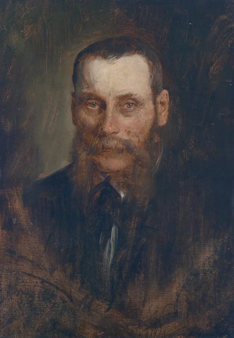 Portrét Georga Placha, Franz von Lenbach