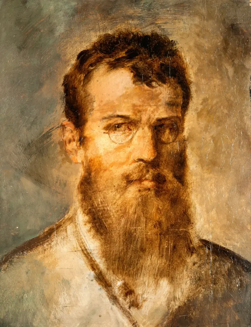 Autoportrét, Franz von Lenbach