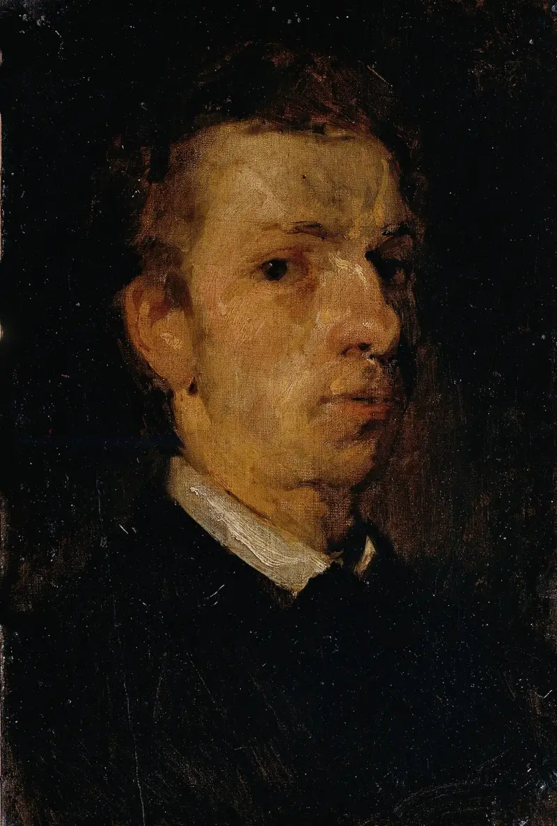 Der Maler August Cesar von Hans Von Marées