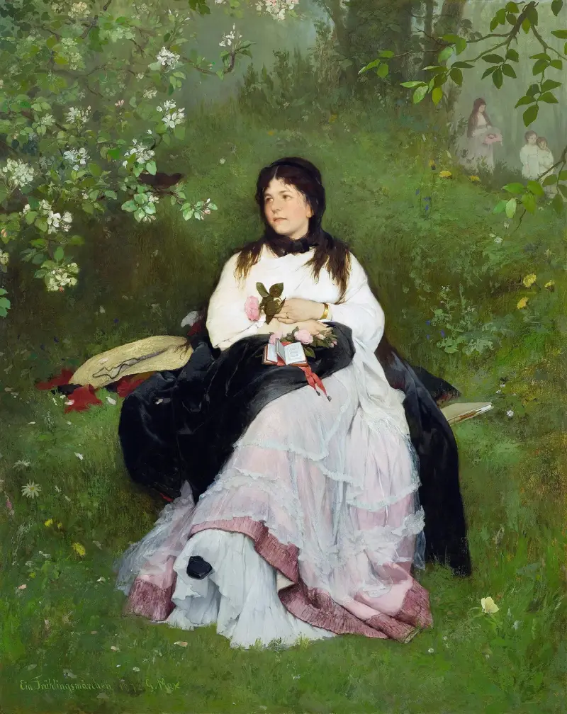 Jarní pohádka, Gabriel von Max