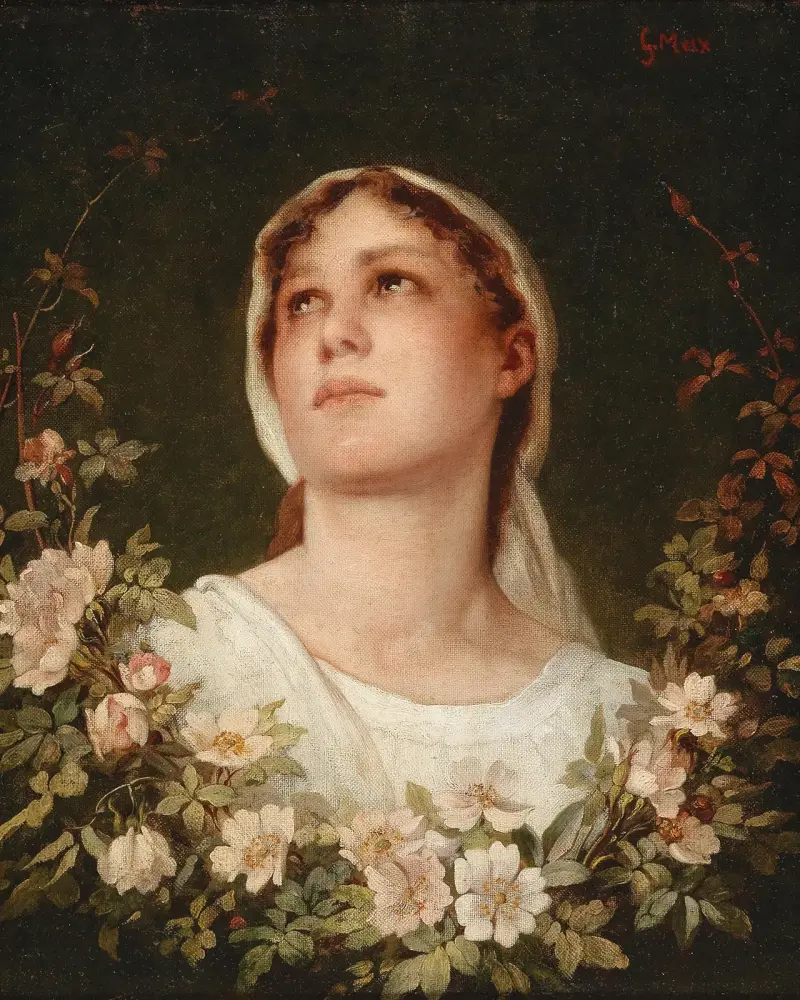 Denní snění – Nr. 2, Gabriel von Max