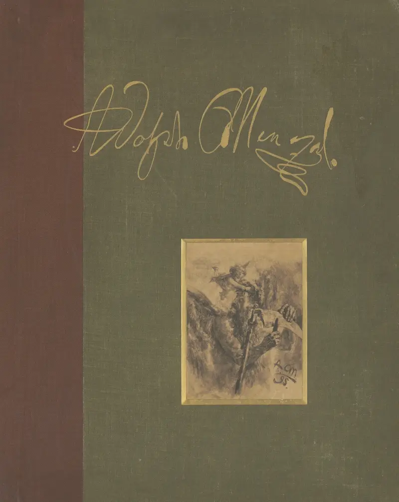 Das Werk Adolf Menzels – Cover av Adolph von Menzel