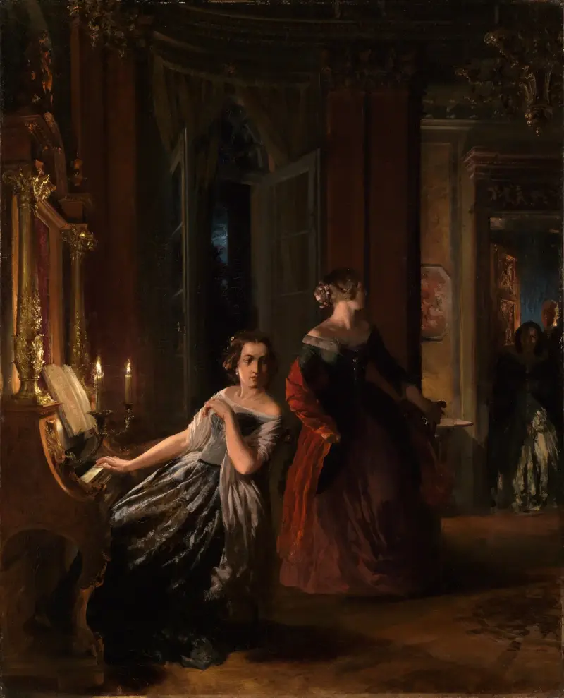 Störningen av Adolph von Menzel