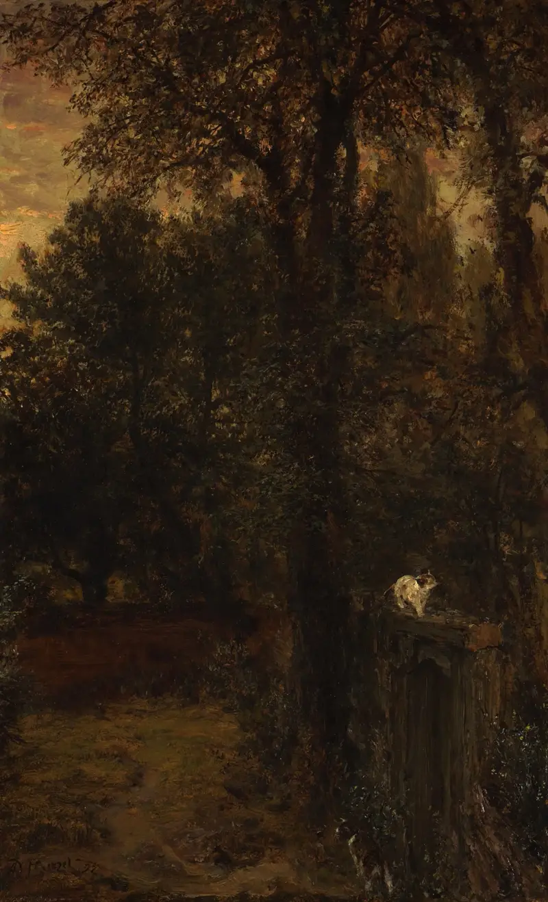 Landscape av Adolph von Menzel