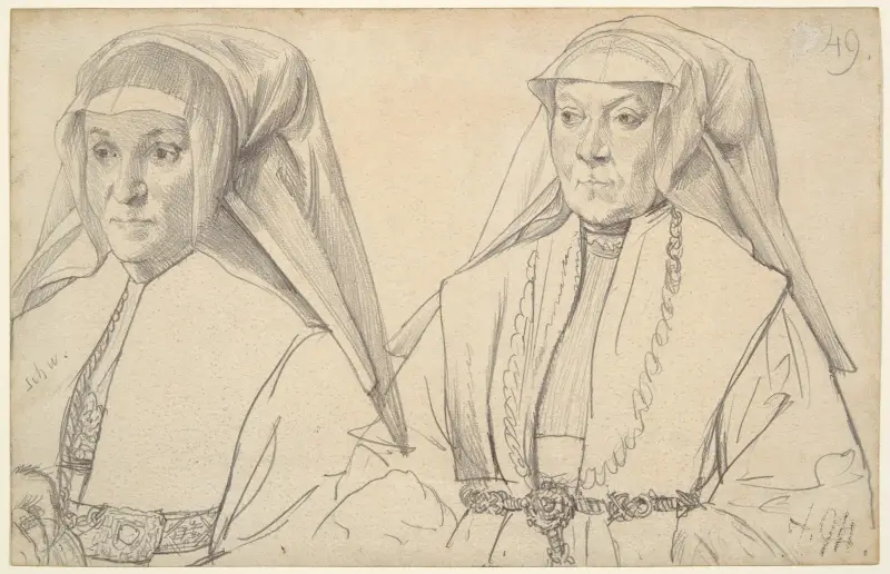 Schwestern (Nonnen) von Adolph von Menzel