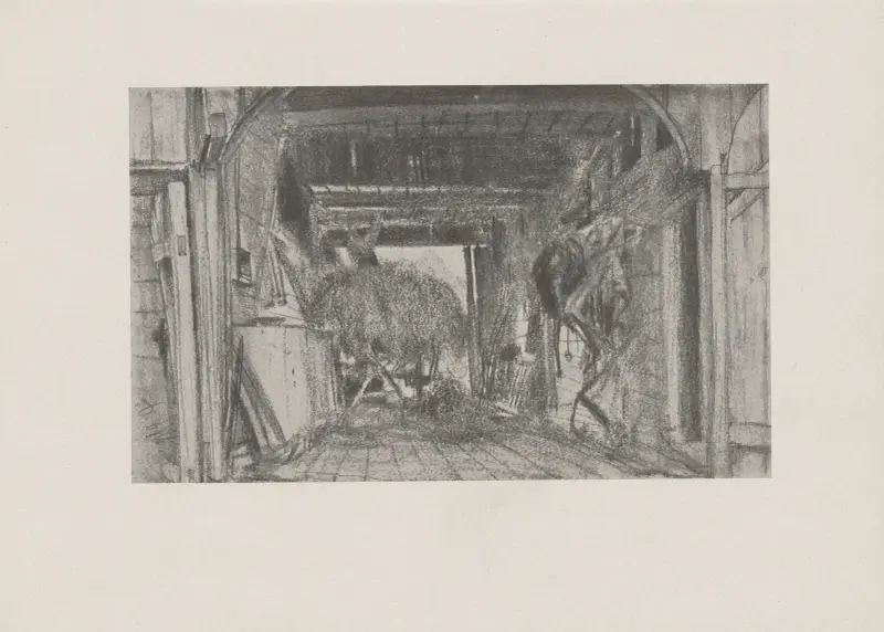 Tenne (um 1880) av Adolph von Menzel