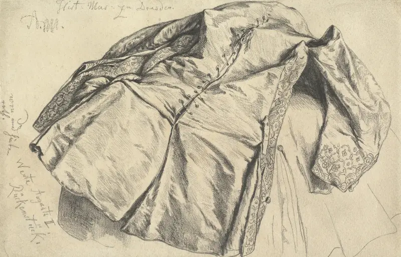 August den starkes väst av Adolph von Menzel