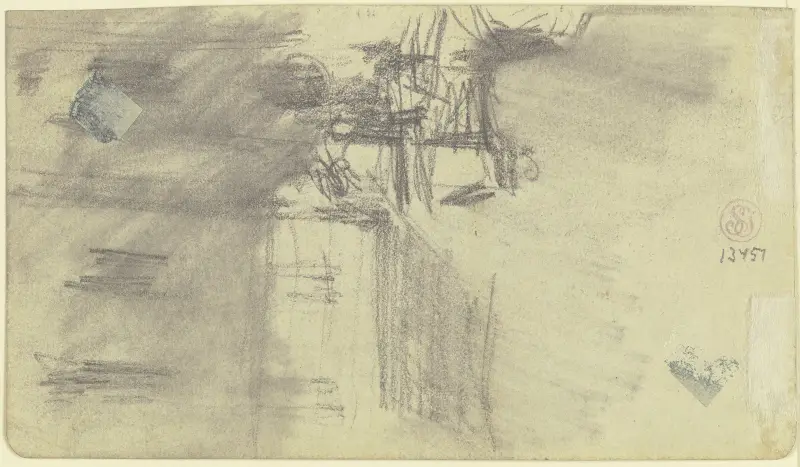 Ungedeutete Darstellung av Adolph von Menzel