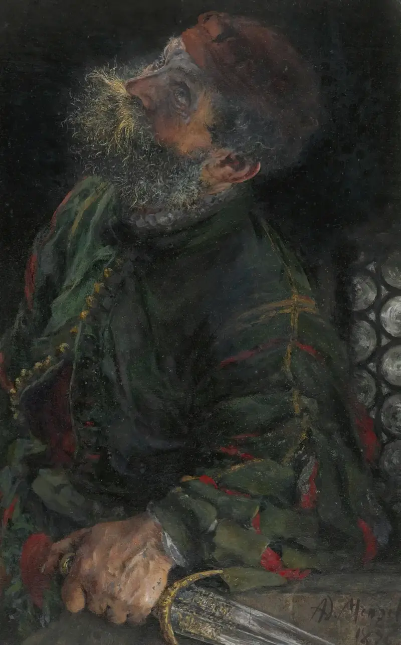 Wer da?, 1876 – Nr. 1 von Adolph von Menzel