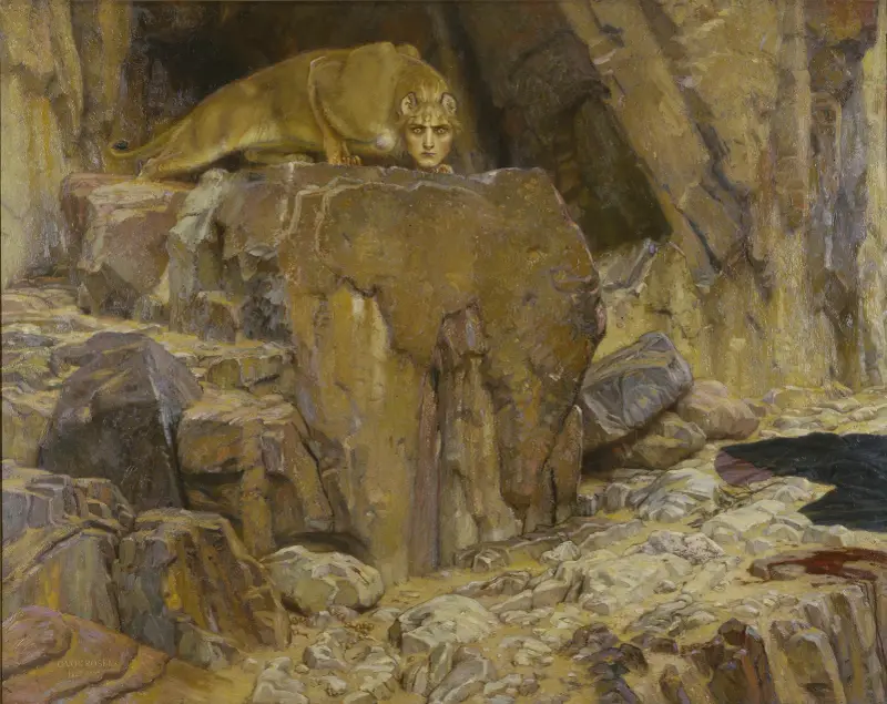Die Sphinx von Georg Von Rosen