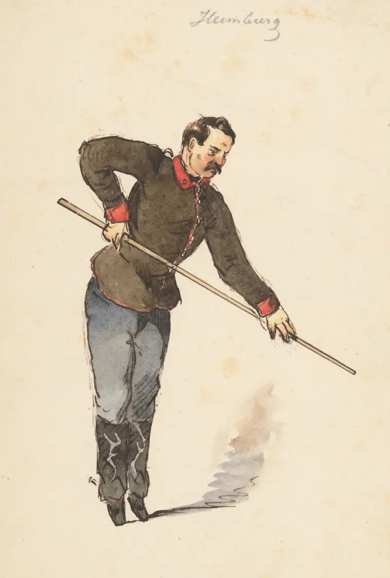Vid lek II av Friedrich Carl von Scheidlin