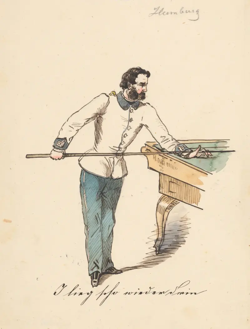 Billiard av Friedrich Carl von Scheidlin