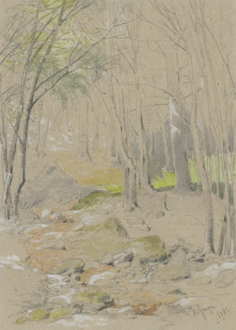 Lesní potok – č. 2, Friedrich Carl von Scheidlin