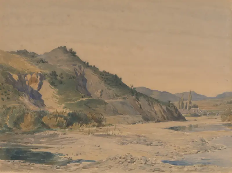 Kopcovitá krajina, Friedrich Carl von Scheidlin