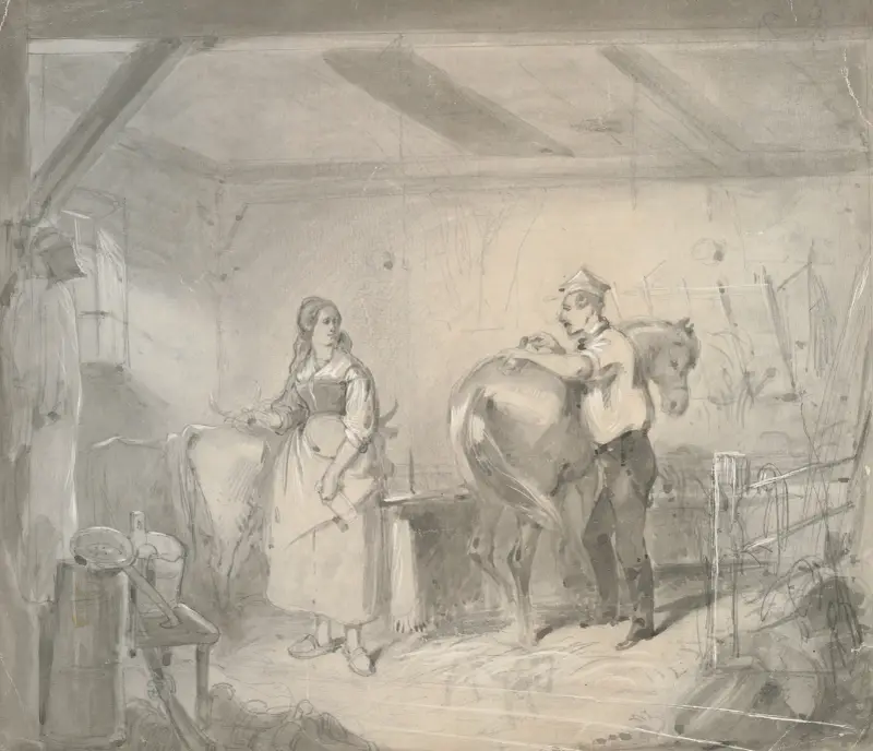 W stajni I, Friedrich Carl von Scheidlin