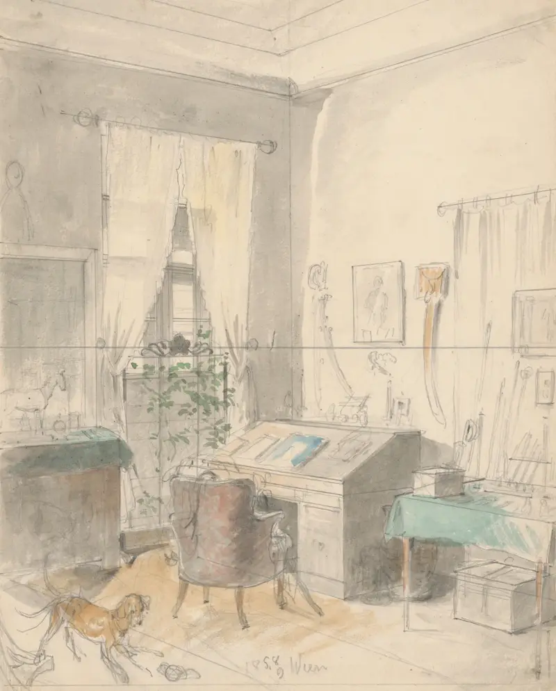 Interiér, Friedrich Carl von Scheidlin