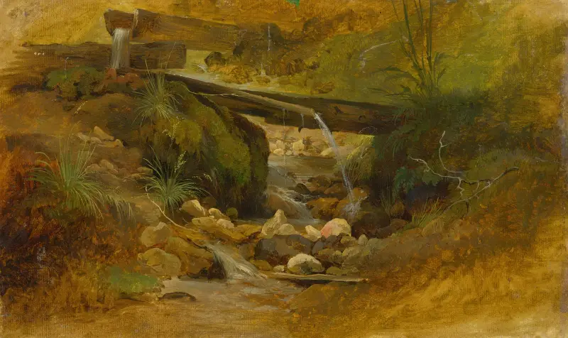 Mountain Creek av Friedrich Carl von Scheidlin