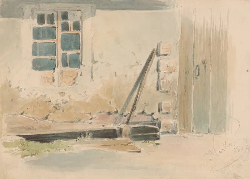 På verandan av Friedrich Carl von Scheidlin