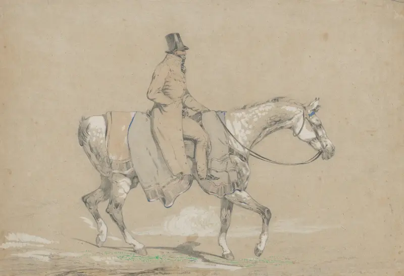 Ryttare av Friedrich Carl von Scheidlin