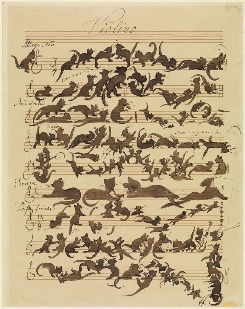 Kattsymfonin av Moritz von Schwind