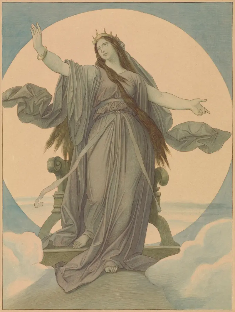 Königin der Nacht von Moritz von Schwind