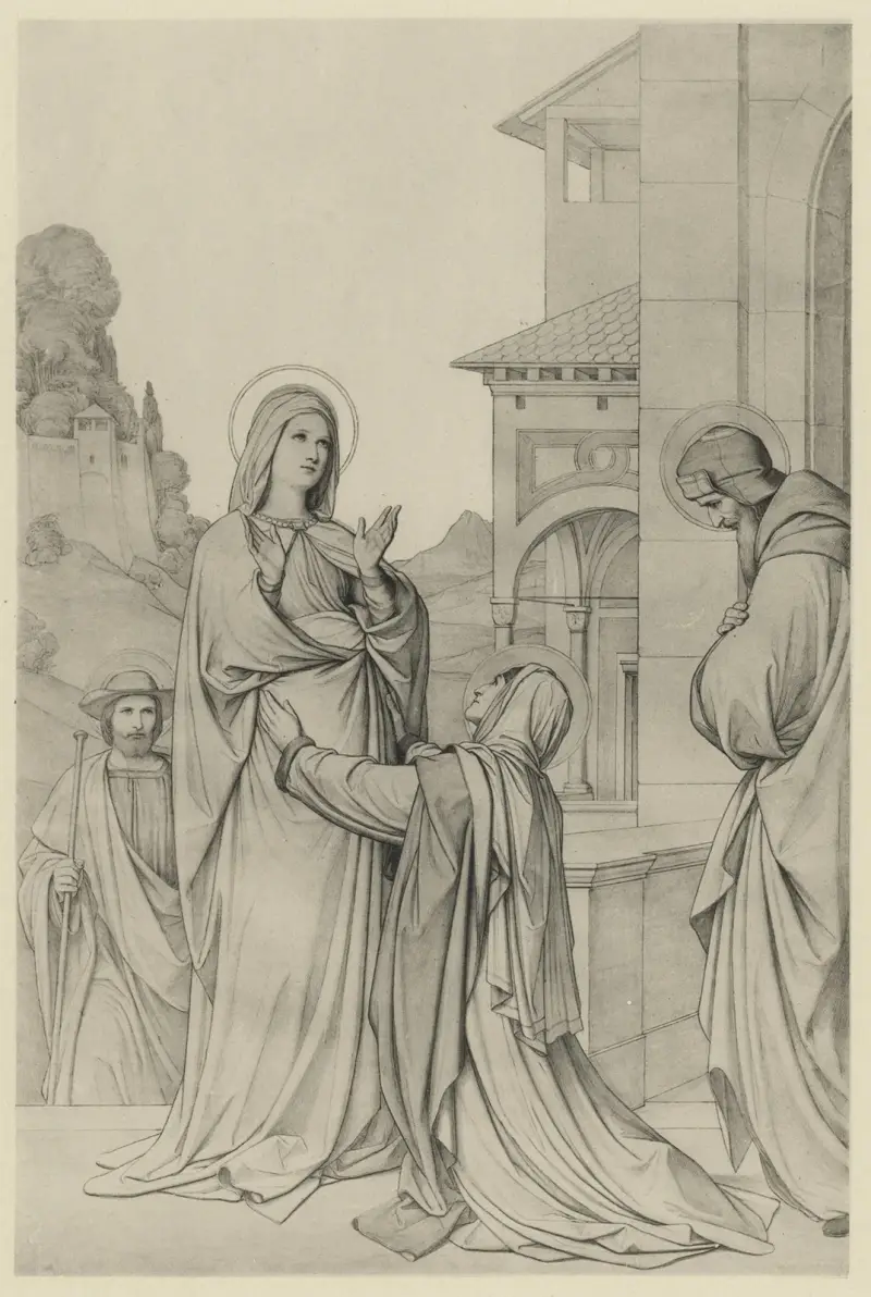 Marie besökelse av Eduard von Steinle