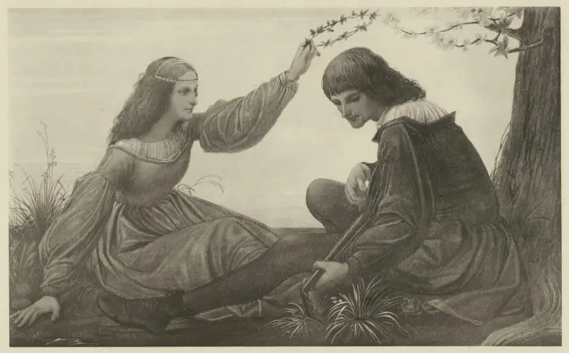 Idylle von Eduard von Steinle