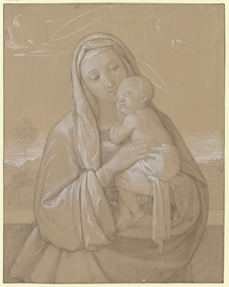 Madonna mit Kind von Eduard von Steinle