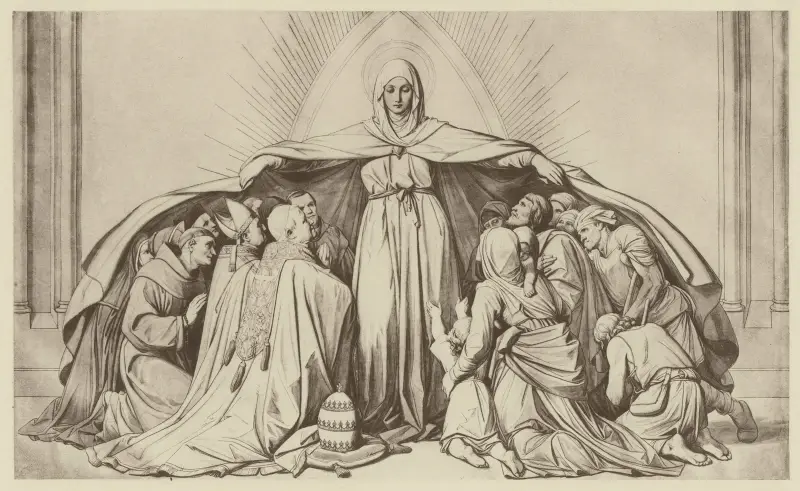 Maria Schirmerin der Christenheit von Eduard von Steinle