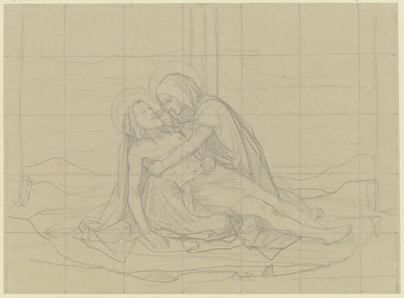 Pietà 2 von Eduard von Steinle