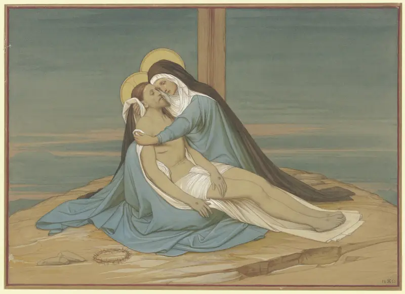 Pietà, Eduard von Steinle
