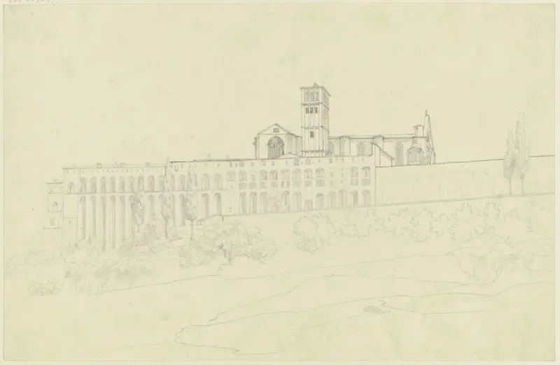 S. Francesco in Assisi av Eduard von Steinle
