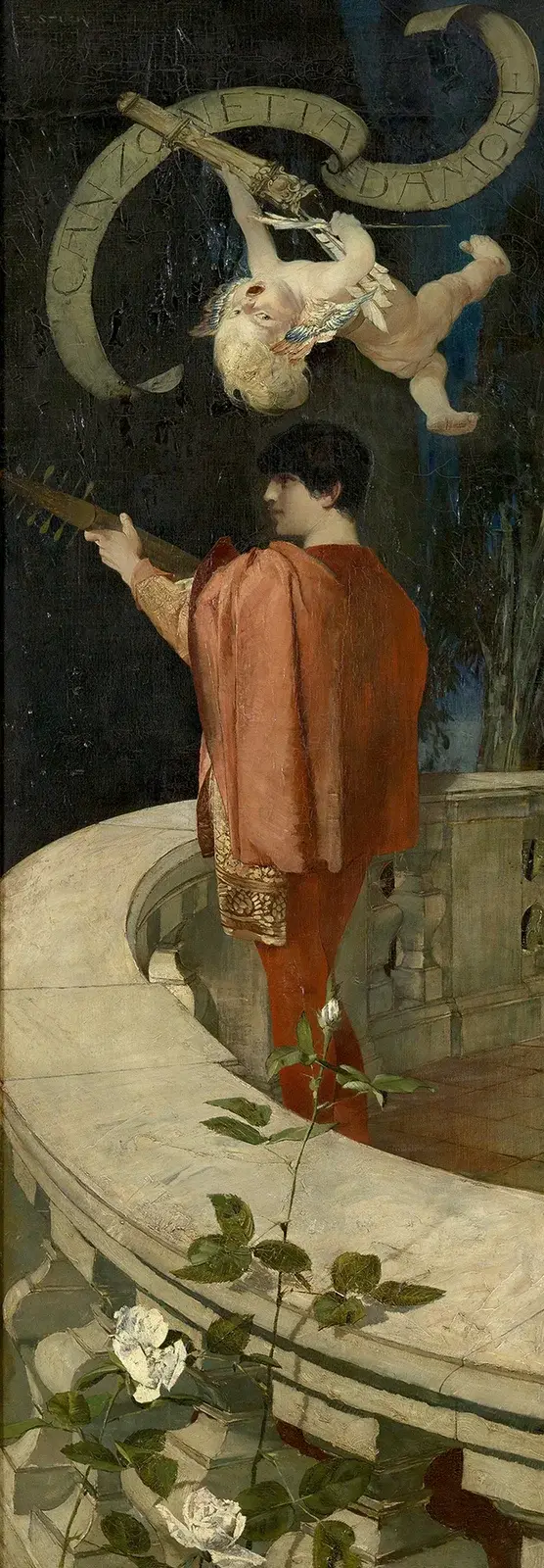 Canzonetta d’amore av Franz von Stuck