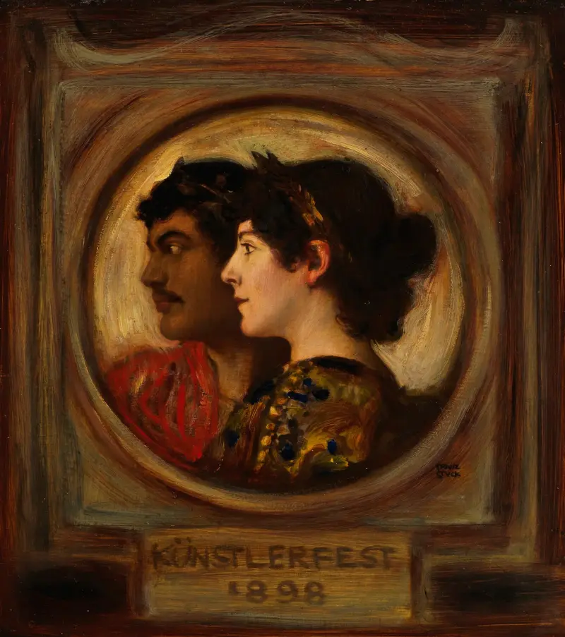 Franz und Mary Stuck – Künstlerfest av Franz von Stuck