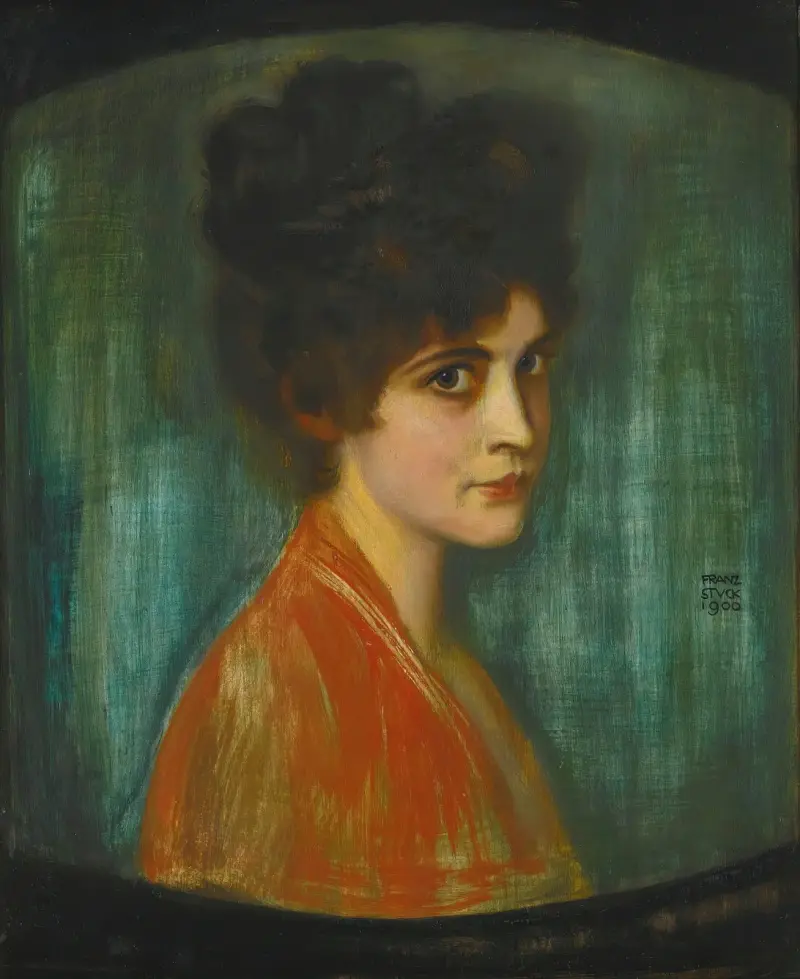 FRAU FEEZ av Franz von Stuck