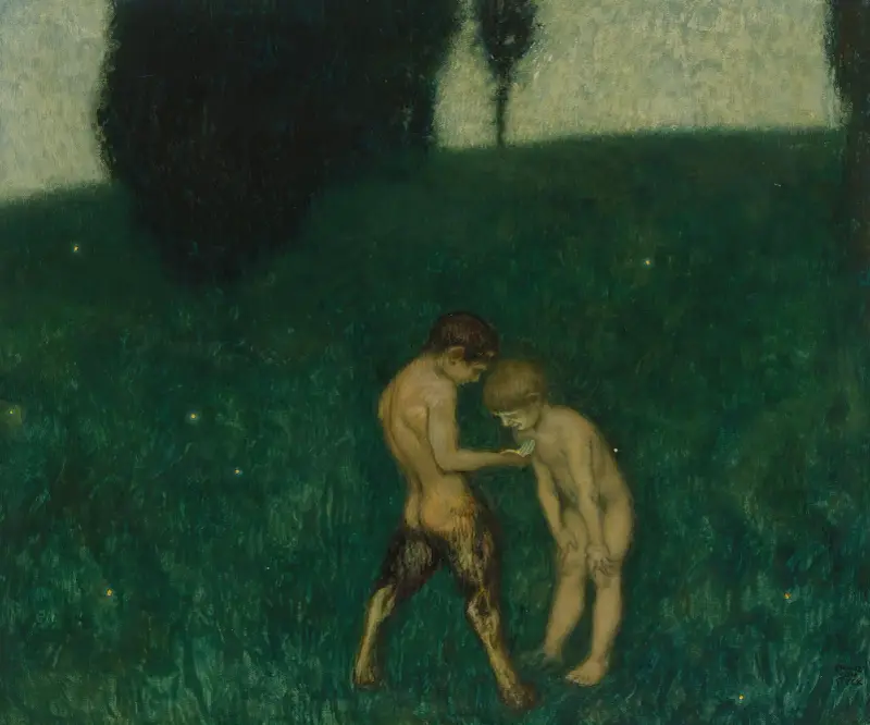 Světlušky, Franz von Stuck