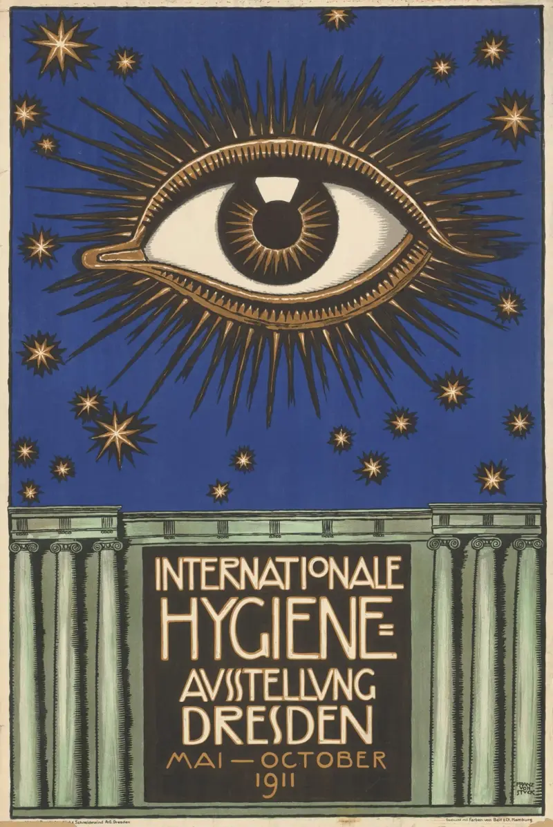 Internationale Hygiene-Ausstellung Dresden av Franz von Stuck
