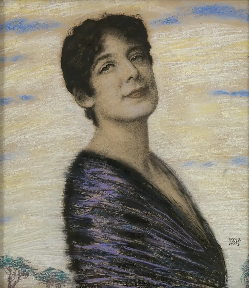 Mary von Stuck av Franz von Stuck