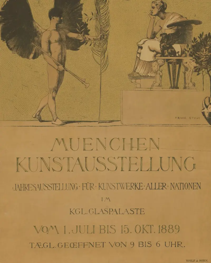 München Kunstausstellung. Vom 1. Juli bis 15. Oktober 1889 av Franz von Stuck