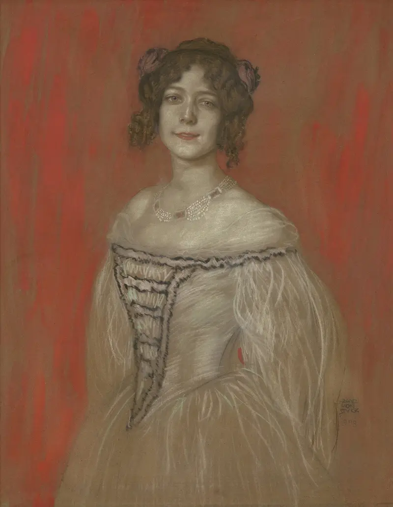 Olga Lindpaintner av Franz von Stuck