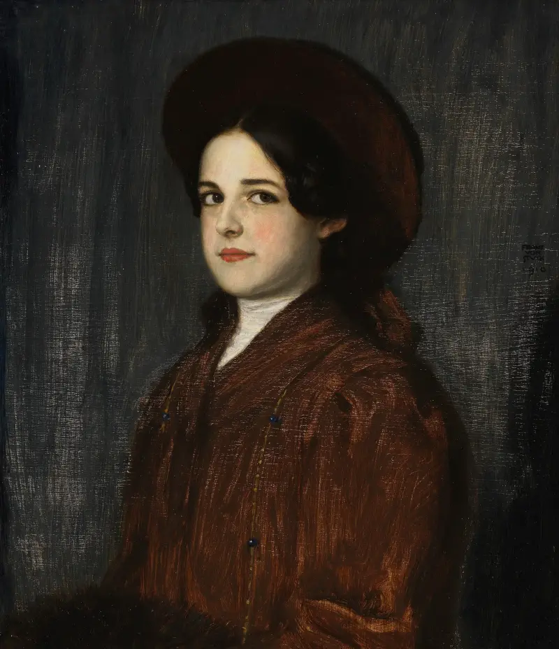 Porträt der Mary Stuck av Franz von Stuck