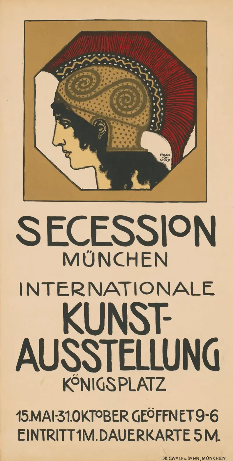 SECESSION München av Franz von Stuck