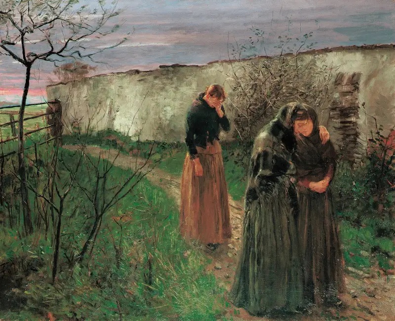 Ostermorgen av Fritz von Uhde