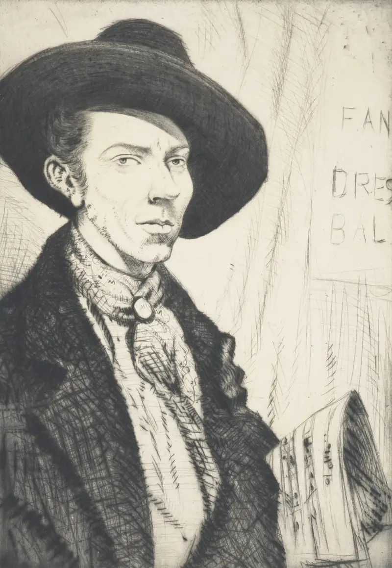 Badger Moody von Christopher R. W. Nevinson