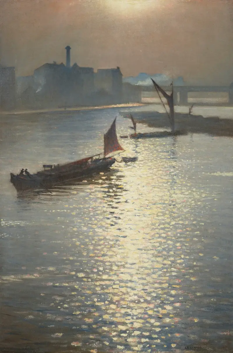 Z Waterloo Bridge, Christopher R. W. Nevinson